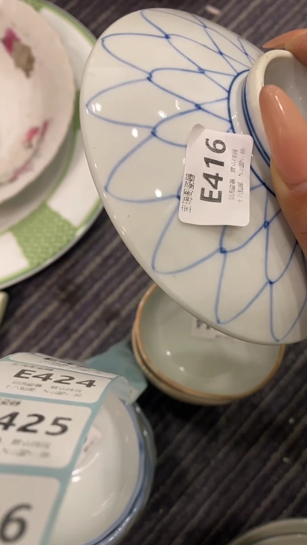 其他岁**好回流瓷器默认微瑕，谨慎勿拍E416