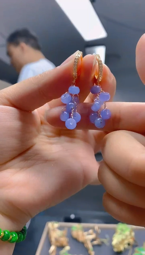 【闪购商品】翡翠耳饰合金0101翡翠耳包