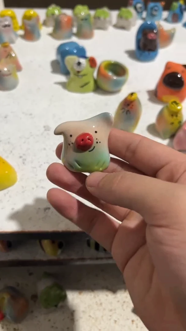 【闪购商品】摆件170手工微瑕陶瓷摆件