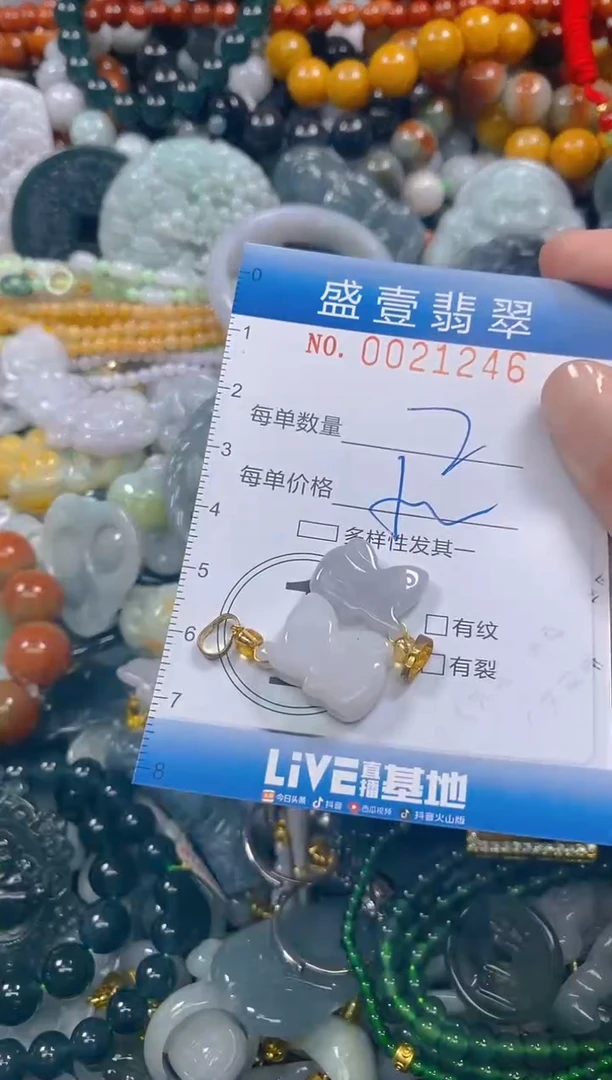 颈饰未镶嵌翡翠闪购0021246