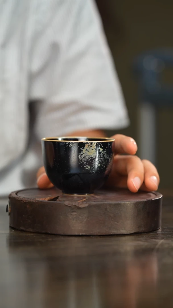 46柴房陶瓷柴烧窑宝主人杯