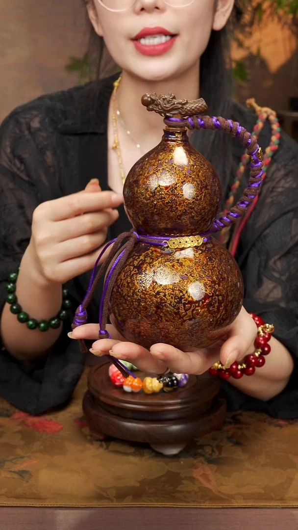 102--高端工艺大漆酒葫芦--588