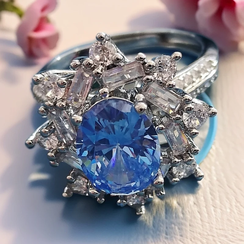 合金珐琅戒指 亮点时尚饰品经典百搭简约轻奢款戒指A10