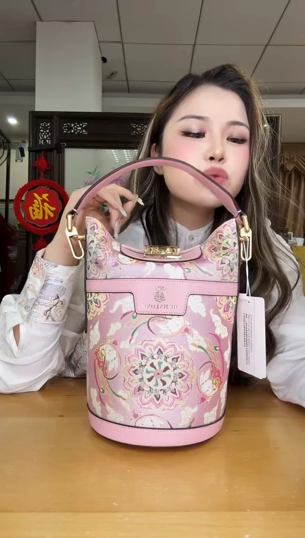 织物用****3桶包粉色