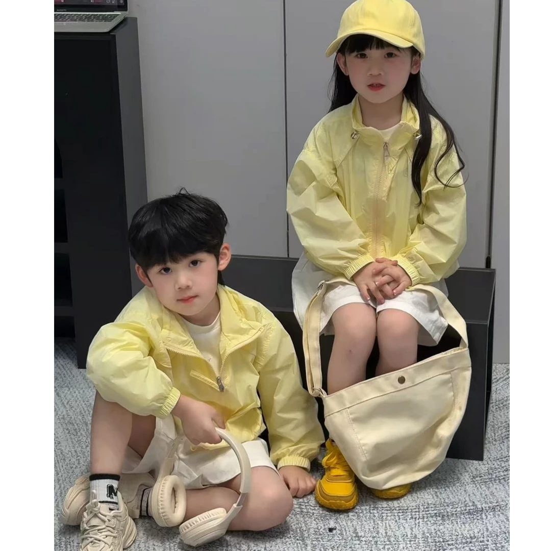 【亲子款】男女童防晒衣UPF50+女童夏季2025新款防晒服轻薄款外套