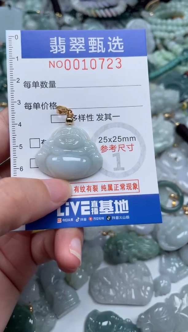 颈饰未镶嵌翡翠10723