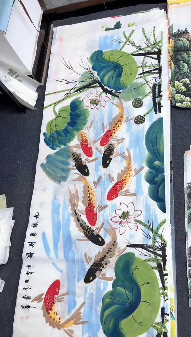 国画明月轩的直播间66 不带证