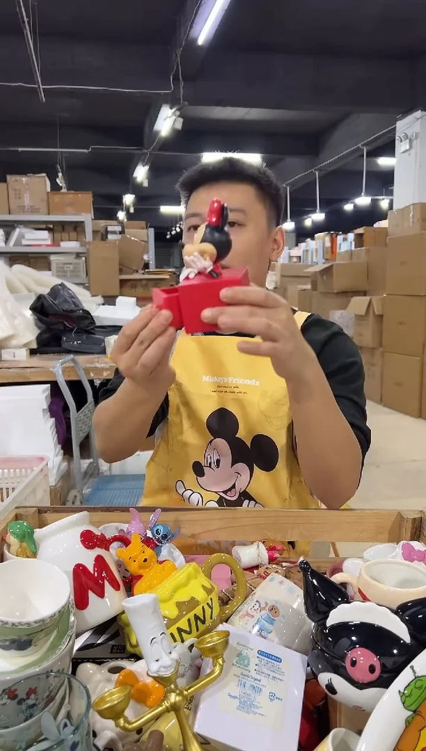 瓷片米妮抽屉首饰盒