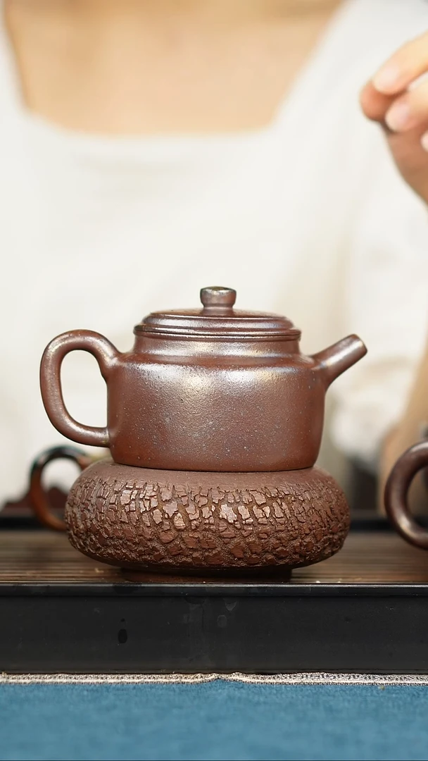 茶壶紫砂柴烧 德钟 180cc
