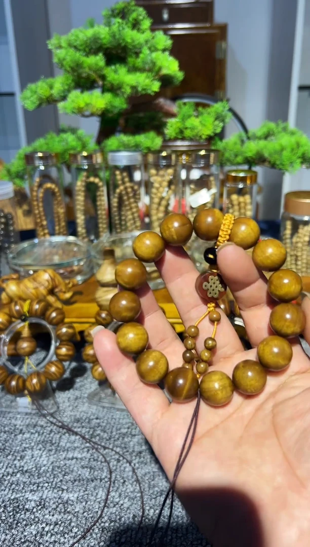 【闪购商品】楠木（金丝楠）手串/手链小叶桢楠1.5福利手串