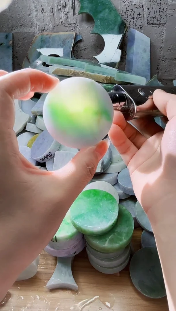 裸石翡翠天然翡翠A货917