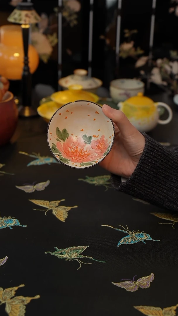 绮彩牡丹   普洱杯