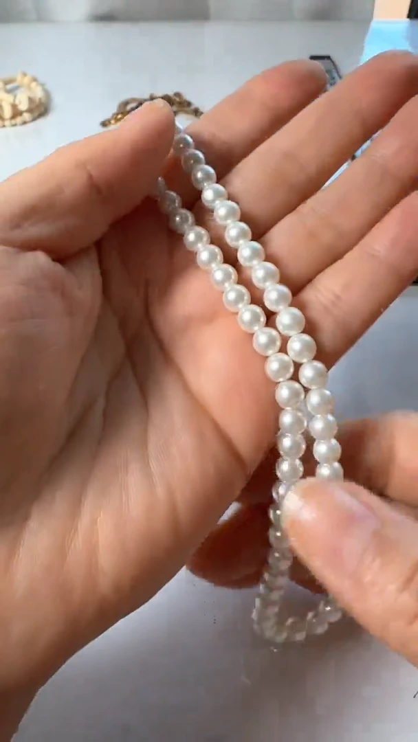 【闪购商品】淡水珍珠颈饰未镶嵌5.8MM