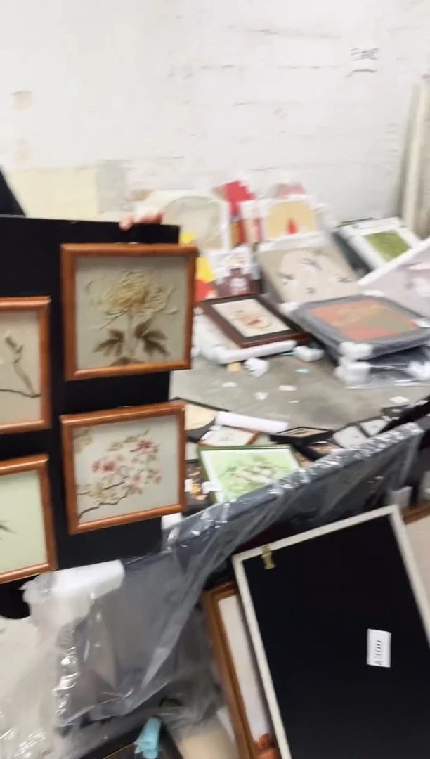 竖款梅兰竹菊  4副  20*20