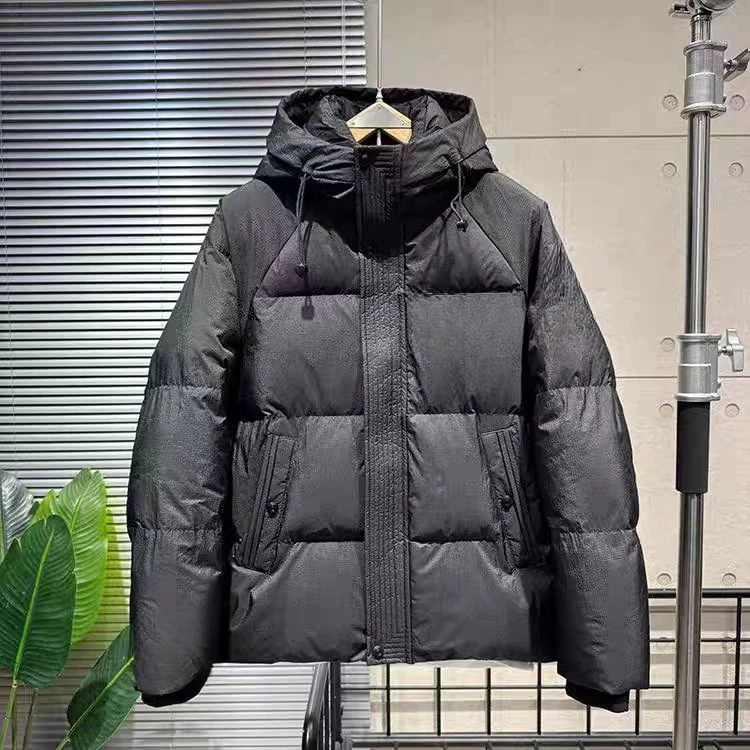 8029男士工装冬季加厚连帽外套