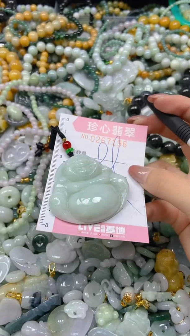 翡翠未镶嵌颈饰闪购0267196