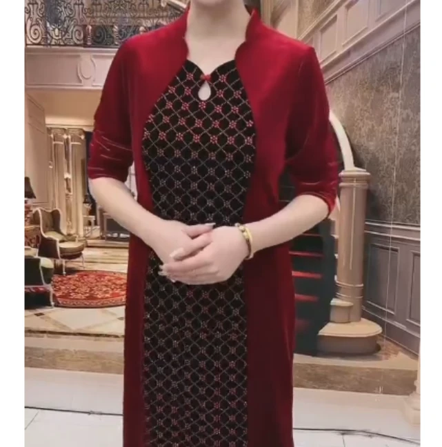 2025春季新款网红同款洋气时尚爆款潮流拼接连衣裙xx