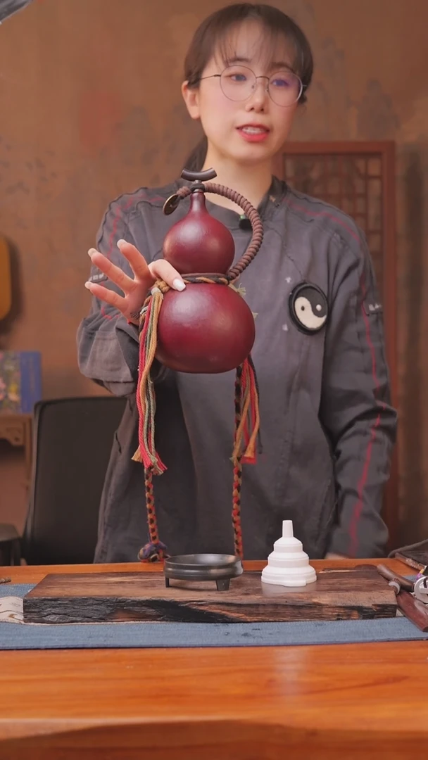 377号链接精品大漆葫芦现货现发[一物一拍]