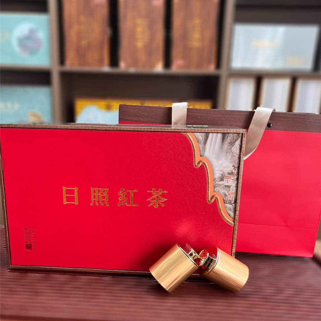 日照红茶有福小罐礼盒装精美大气上档次山东特产日照发货