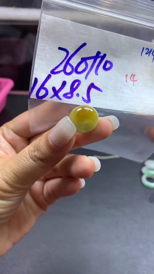 未镶嵌定制翡翠毛货需精细抛光拍一发一