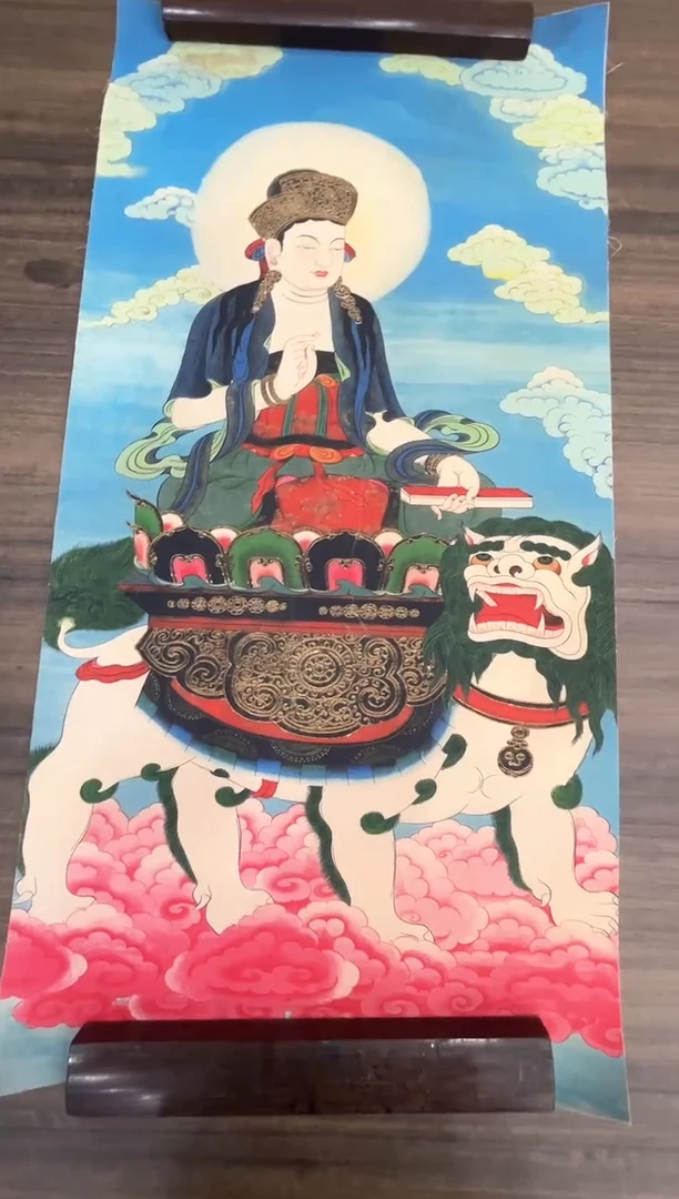 卷轴画唐卡16055