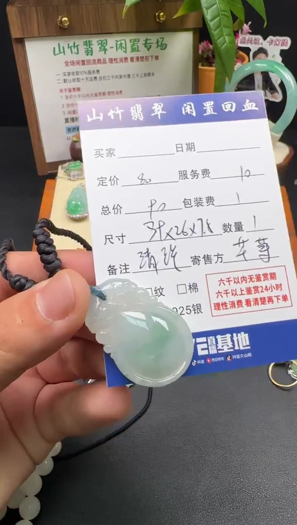 颈饰未镶嵌翡翠3002606