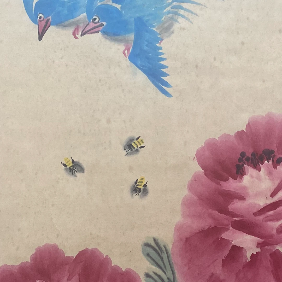 DY5308 娄先生 花鸟 96*49 纸本