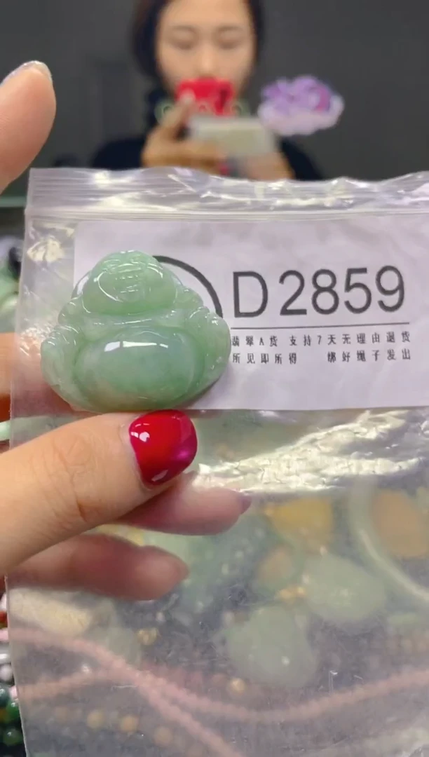 颈饰未镶嵌翡翠/D/翡翠A货，一件也是批发价