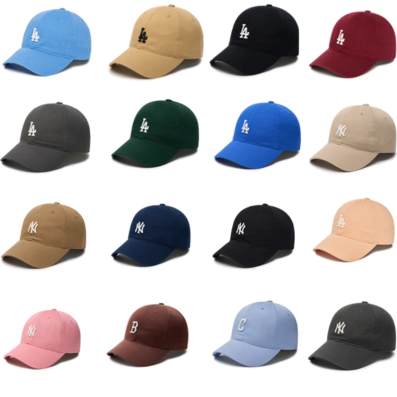 MLB字母刺绣时尚户外运动百搭韩版鸭舌帽遮阳帽3ACP7701N