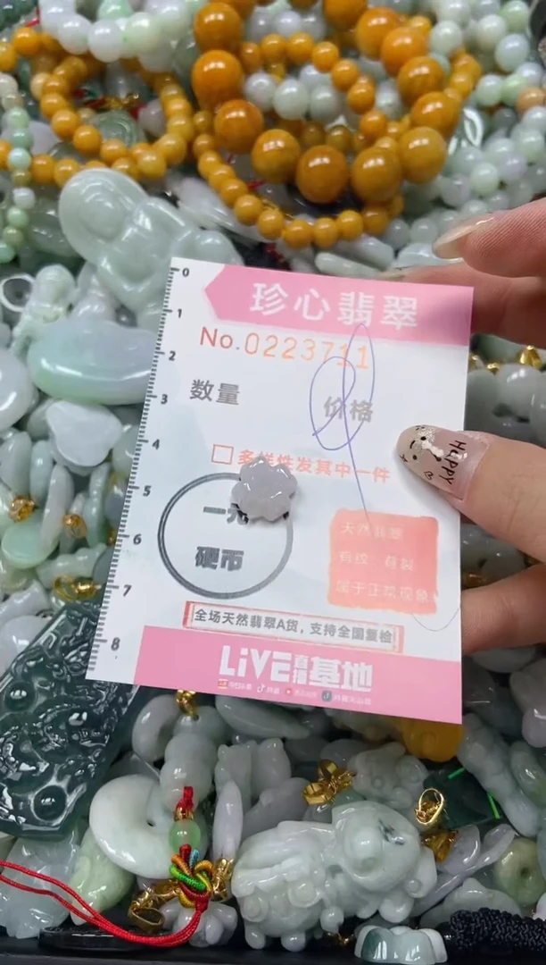 翡翠未镶嵌颈饰闪购0223711