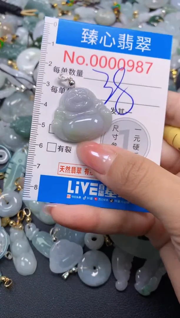 颈饰未镶嵌翡翠987