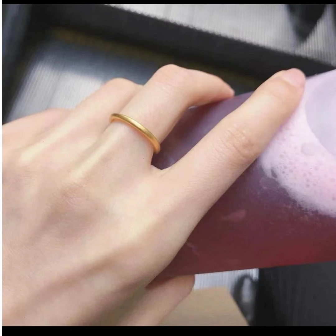 合金戒指 女士小素圈戒指（选圈口）