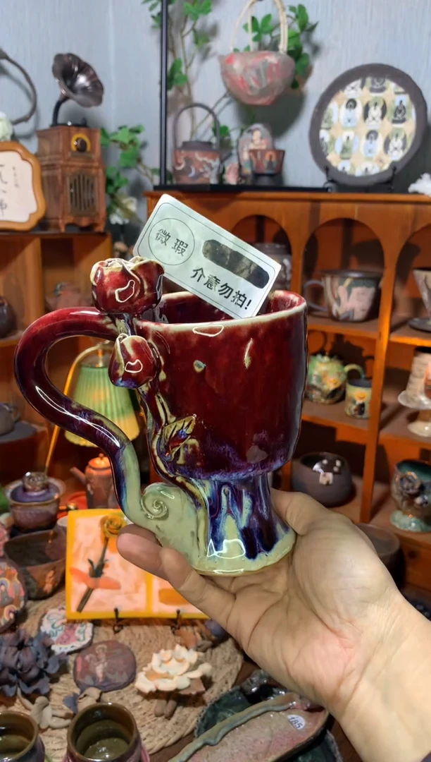 【闪购商品】陶一杯歡喜浪漫器物