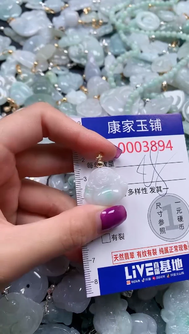 颈饰未镶嵌翡翠3894