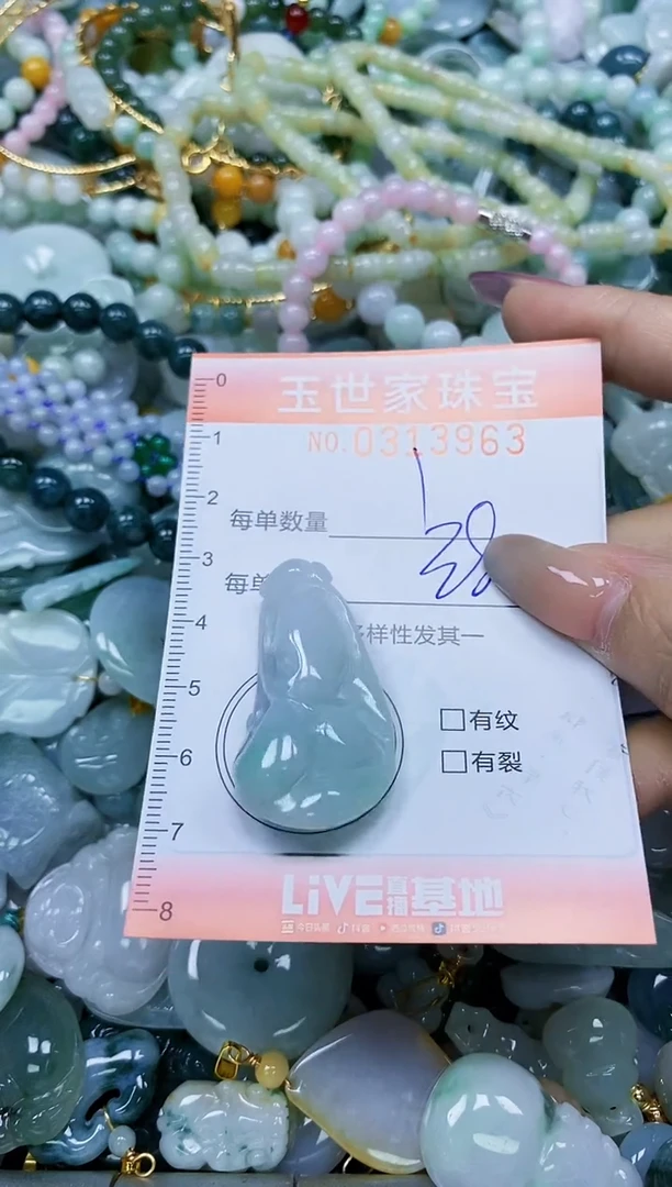 翡翠未镶嵌颈饰闪购0313963