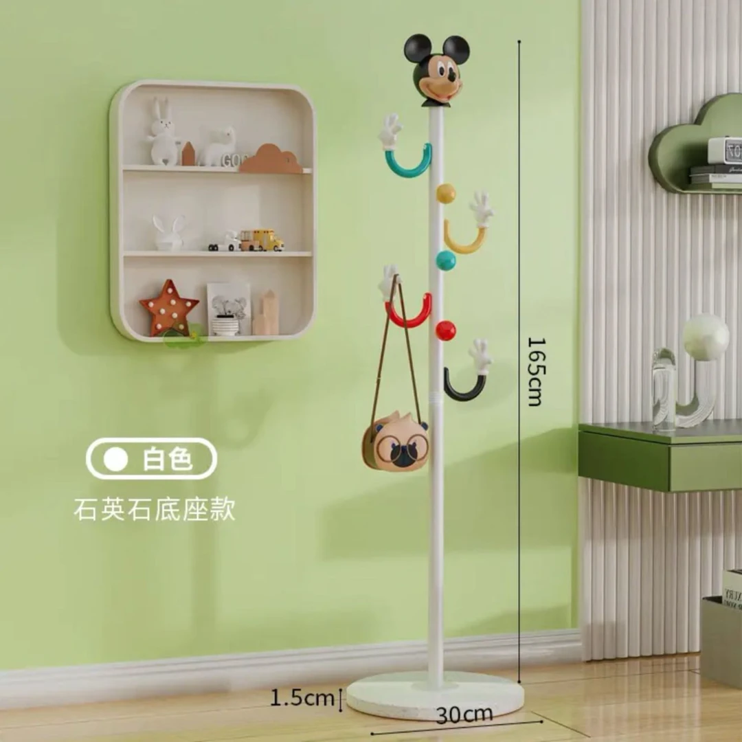 新疆包邮-网红创意衣架家用室内儿童衣帽架落地挂衣