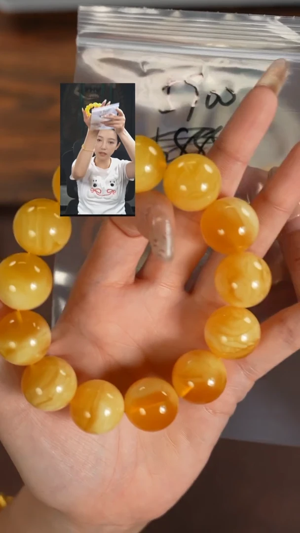 手串蜜蜡未镶嵌粽*若雨臣品质回血