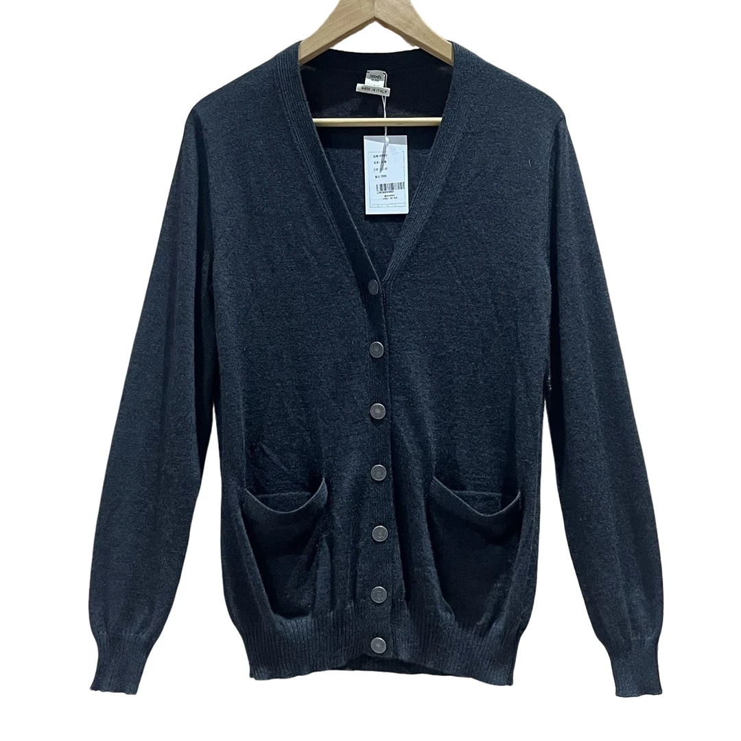 95新 Hermes/爱马仕 蔚蓝/开衫/38码/LZ0302HH9912