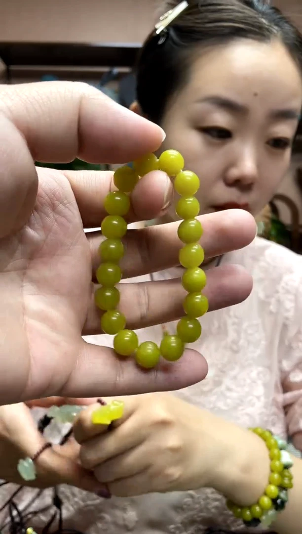 岫玉未镶嵌手串多样性发货其中发一