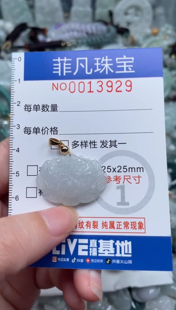 颈饰未镶嵌翡翠13929