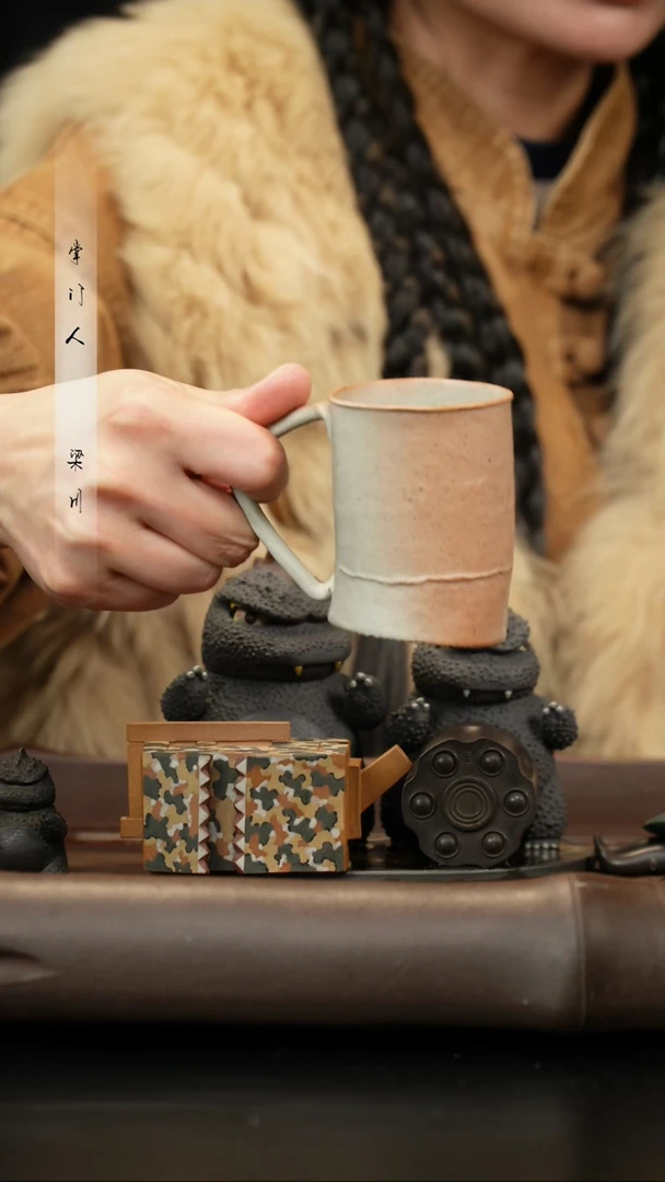 【闪购商品】三川堂紫砂福利白段傲娇杯