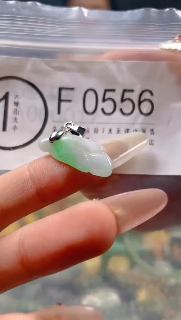 【闪购商品】翡翠颈饰未镶嵌/F/翡翠A货一图一物