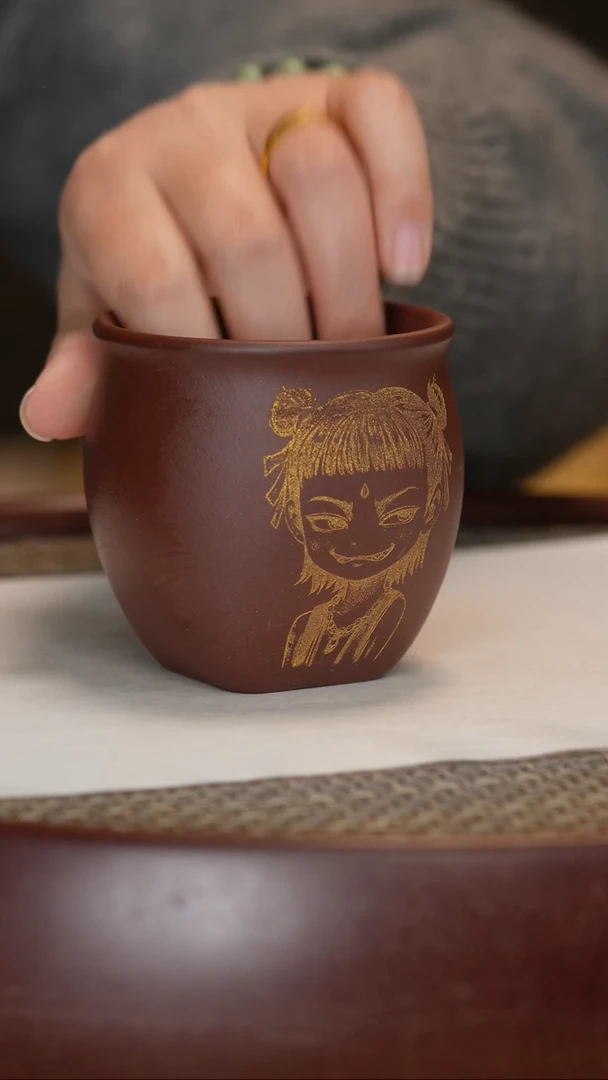 【闪购商品】紫砂茶壶哪吒主人杯