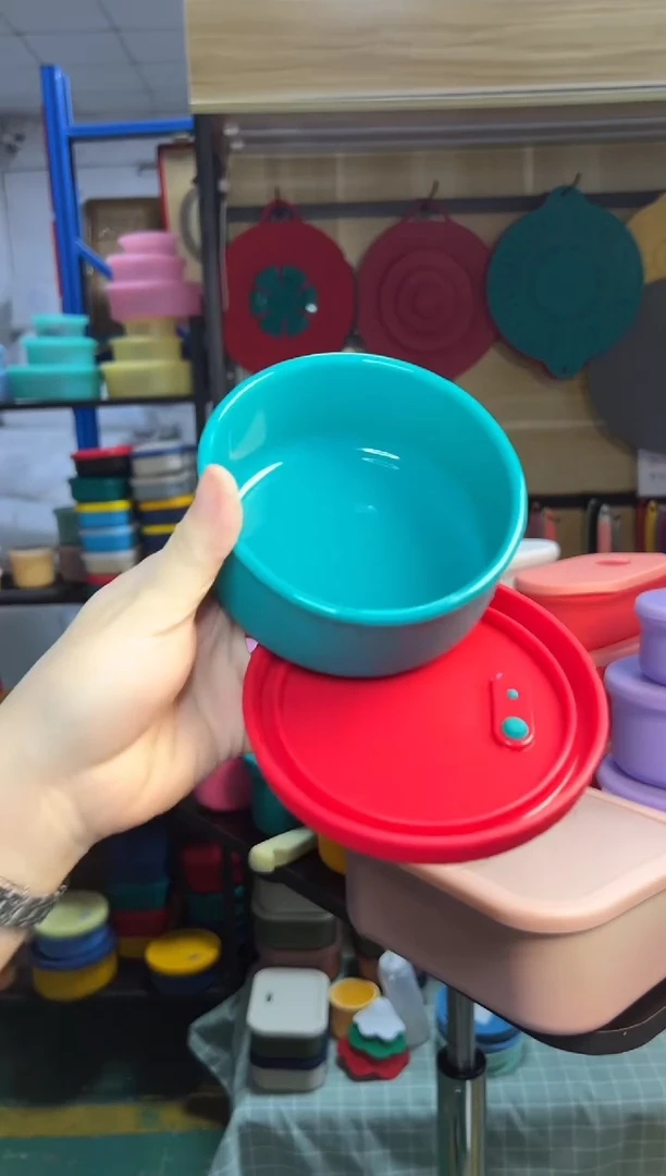 硅胶绿底红盖-300排气圆盒
