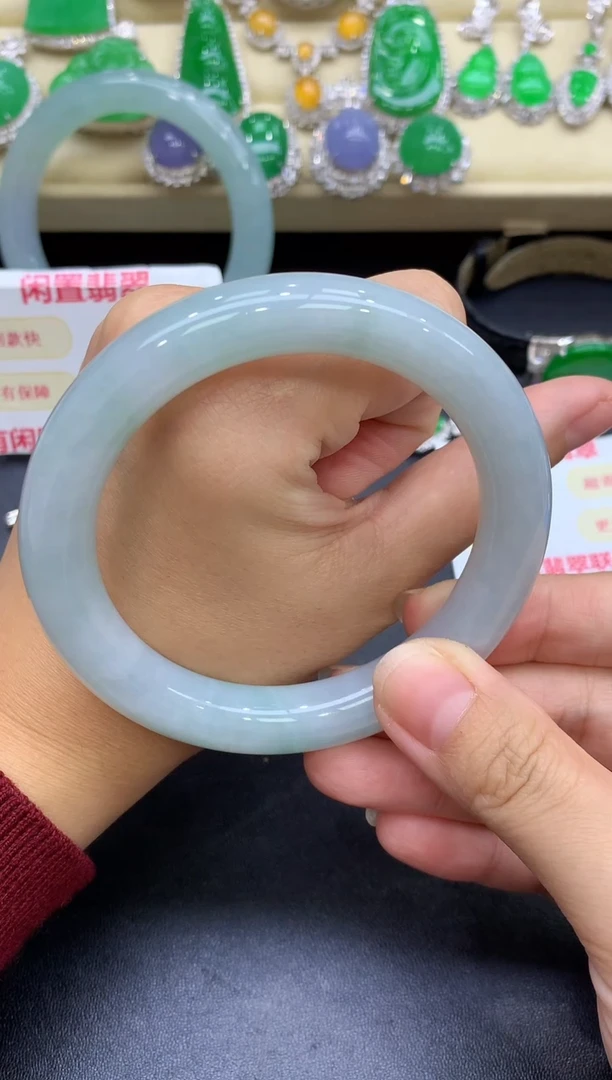 未镶嵌手镯翡翠218-中国好珍宝