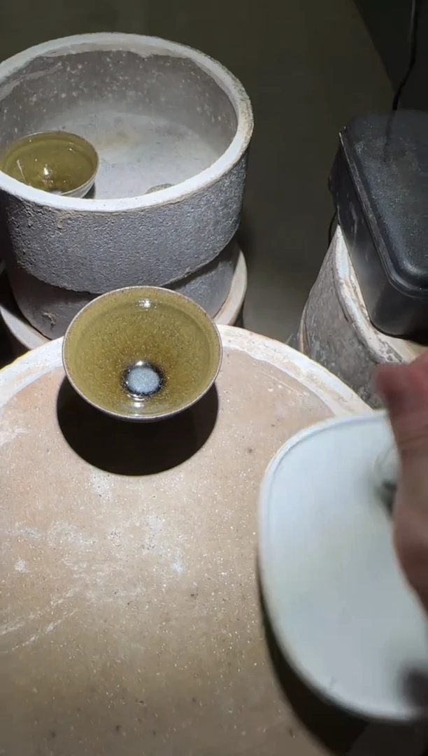 茶盏乡甲盏庄张家忠老师龙窑开窑现场2