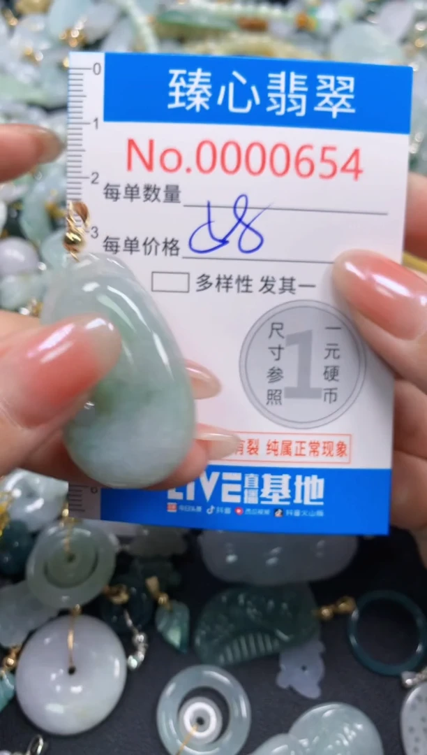 颈饰未镶嵌翡翠654