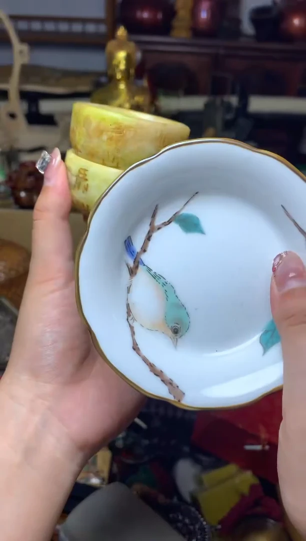 紫砂盖碗瓷器默认微瑕瓷器