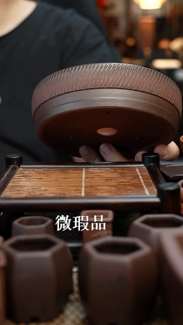 紫砂花盆長木軒精品紫砂