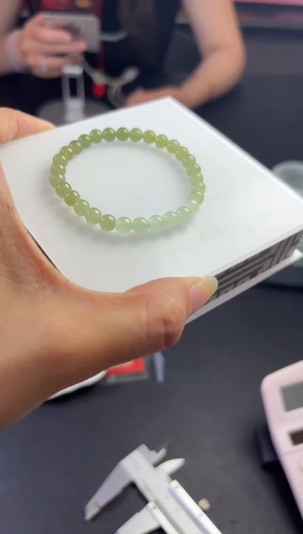 手链未镶嵌和田玉发一件手串CH71